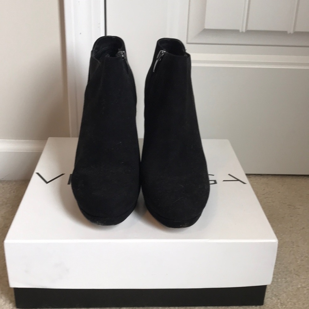 Via Spiga Black Ankle Boots